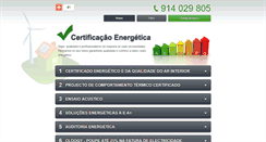 Desktop Screenshot of certificacao-energetica.pt