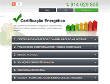 Tablet Screenshot of certificacao-energetica.pt